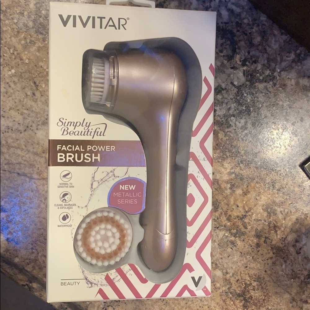 VIVITAR Simply Beautiful Facial Power Brush